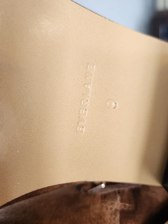 Everlane New The Studio Heel Block  Bootie Womens 9 Russet Suede Pointy Toe NWOB - Picture 5 of 9